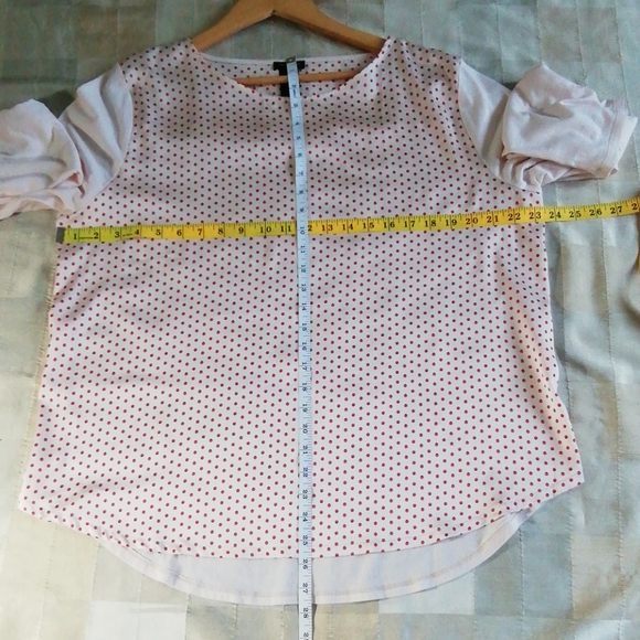 Ann Taylor polka dots blouse size XL - Picture 5 of 6